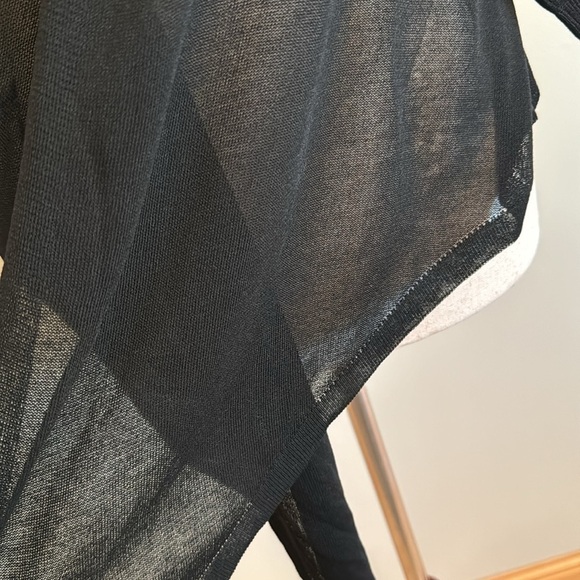 Akemi + Kin Open Front Sheer Tie Cardigan - Picture 4 of 11